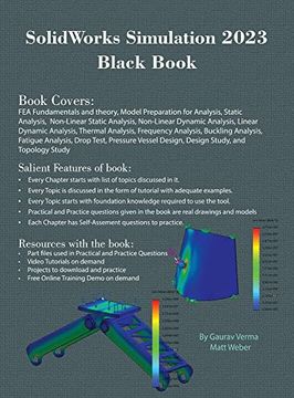portada Solidworks Simulation 2023 Black Book (in English)