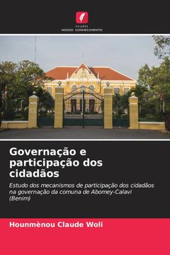 portada Governação e Participação dos Cidadãos