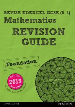 portada REVISE Edexcel GCSE (9-1) Mathematics Foundation Revision Guide (with online edition): for the 9-1 qualifications (REVISE Edexcel GCSE Maths 2015)