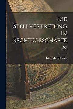 portada Die Stellvertretung in Rechtsgeschäften (en Inglés)
