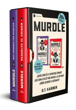 portada Estuche Murdle: vol. 1 + vol. 2 + libreta de deducciones