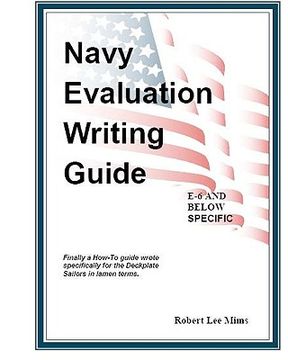 portada navy evaluation writing guide (en Inglés)