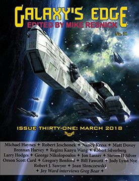 portada Galaxy's Edge Magazine: Issue 31, March 2018 (en Inglés)
