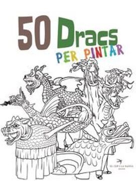 portada 50 Dracs per pintar (Escrivanies)