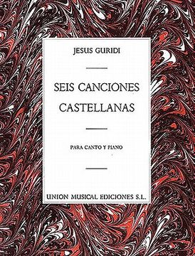 portada seis canciones castellanas: para canto y piano (in Spanish)