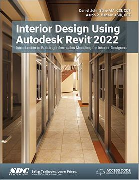 portada Interior Design Using Autodesk Revit 2022: Introduction to Building Information Modeling for Interior Designers (en Inglés)