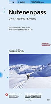 portada Nufenenpass ski (Landeskarte der Schweiz) (en Inglés)