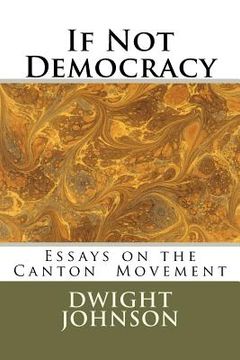 portada if not democracy (en Inglés)