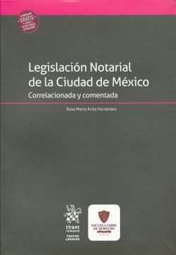 portada Legislacion Notarial de la Ciudad de Mexico