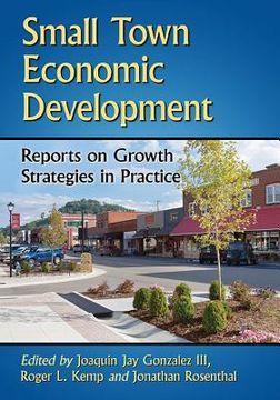 portada Small Town Economic Development: Reports on Growth Strategies in Practice (in English)