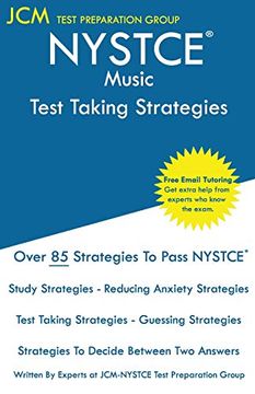 portada Nystce Music - Test Taking Strategies: Nystce 075 Exam - Free Online Tutoring - new 2020 Edition - the Latest Strategies to Pass Your Exam. (en Inglés)