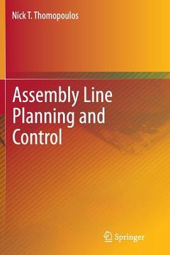 portada Assembly Line Planning and Control (en Inglés)