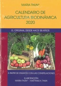 portada Calendario de Agricultura Biodinamica 2020. El Original Desde hac e 58 Años