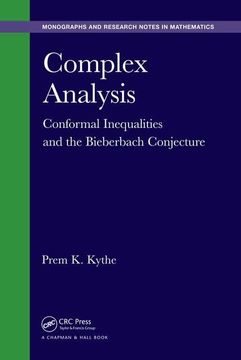 portada Complex Analysis: Conformal Inequalities and the Bieberbach Conjecture (Chapman & Hall (en Inglés)