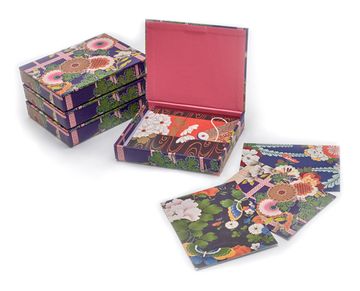 portada Japanese Decorative Designs Keepsake Boxed Notecards