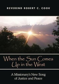 portada when the sun comes up in the west (en Inglés)