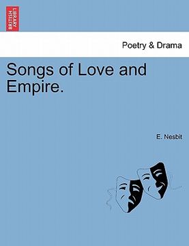 portada songs of love and empire. (in English)