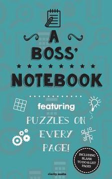 portada A Boss' Notebook: Featuring 100 puzzles (in English)