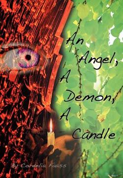 portada an angel, a demon, a candle (en Inglés)
