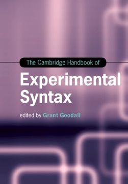 portada The Cambridge Handbook of Experimental Syntax (in English)