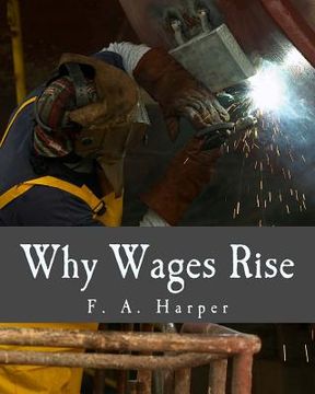 portada Why Wages Rise (Large Print Edition) (en Inglés)