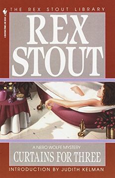 portada Curtains for Three (Rex Stout Library) (in English)