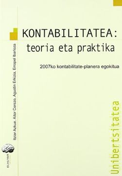 portada Kontabilitatea - Teoria eta Praktika (in Basque)
