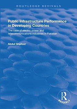 portada Public Infrastructure Performance in Developing Countries (en Inglés)