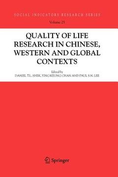 portada quality-of-life research in chinese, western and global contexts (en Inglés)