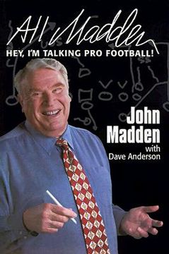 portada all madden: hey, i'm talking pro football!