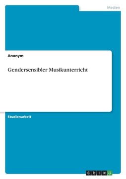 portada Gendersensibler Musikunterricht (in German)