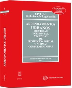 portada Arrendamientos Urbanos, Propiedad Horizontal, Viviendas de Protección Oficial y Normas Complementarias (Biblioteca de Legislación)