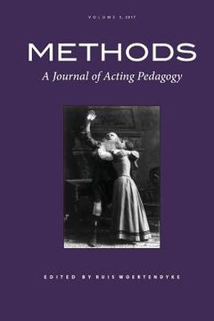 portada Methods Vol 3: A Journal of Acting Pedagogy (en Inglés)