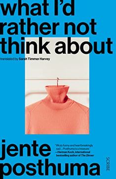 portada What i’d Rather not Think About (in English)