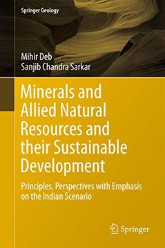 portada Minerals and Allied Natural Resources and Their Sustainable Development: Principles, Perspectives with Emphasis on the Indian Scenario (en Inglés)