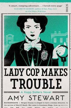 portada Lady cop Makes Trouble (Kopp Sisters) (in English)