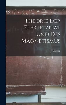 portada Theorie der Elektrizität und des Magnetismus (en Inglés)