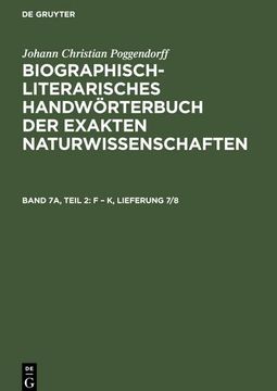 portada F - k, Lieferung 7/8 (in German)