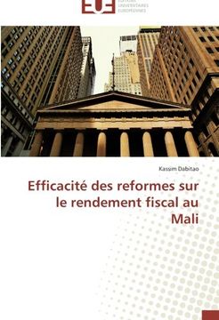 portada Efficacité des reformes sur le rendement fiscal  au Mali