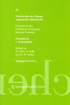 portada fortschritte der chemie organischer naturstoffe/progress in the chemistry of organic natural products volume 88 (en Inglés)
