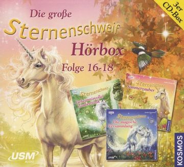 portada Die Grosse Sternenschweif Hoerbox Folge 16-18 (3 Audio-Cds) (en Alemán)