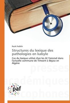 portada Structures du lexique des pathologies en kabyle
