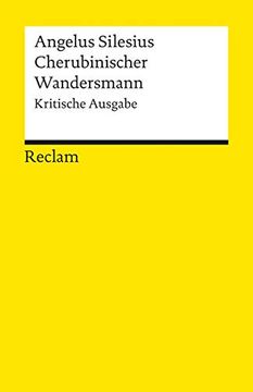portada Cherubinischer Wandersmann: Kritische Ausgabe (in German)