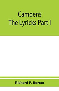 portada Camoens. The Lyricks Part i; Sonnets, Canzons, Odes and Sextines (in English)
