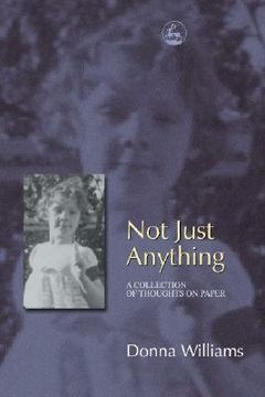 portada Not Just Anything: A Collection of Thoughts on Paper (in English)