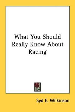 portada what you should really know about racing (en Inglés)