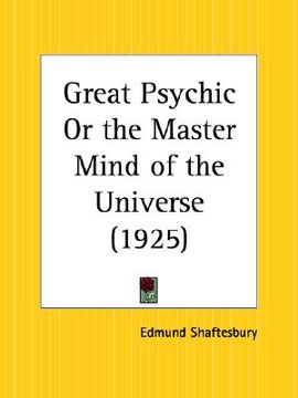 portada great psychic or the master mind of the universe (en Inglés)