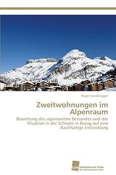 portada Zweitwohnungen im Alpenraum