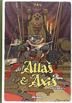 portada La Saga De Atlas Y Axis 3 (in Spanish)