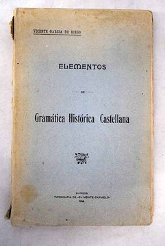 portada Elementos de Gramática histórica castellana